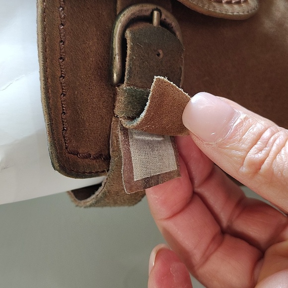 UGG Australia Darcie Tall Distressed Leather Riding Boots Buckle Women US 10 - Picture 13 of 17